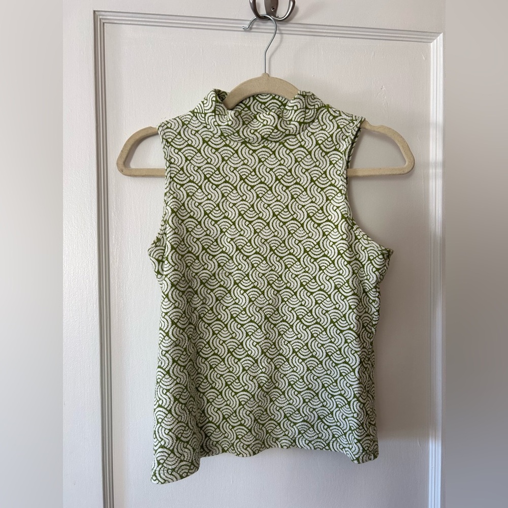 Maeve mock neck top